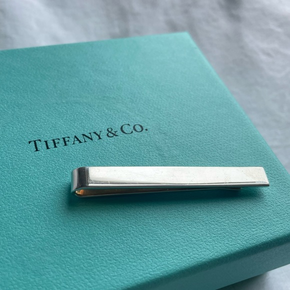 Tiffany & Co. Sterling Silver Tie Clip - Picture 1 of 4